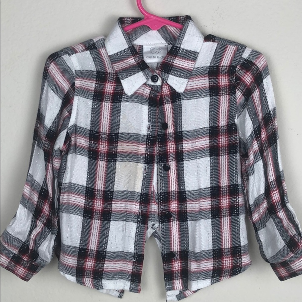 Toddler flannel shirt